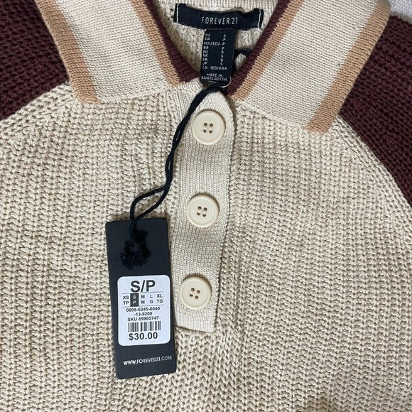 Marble Canvas Pant Bundle with Crew neck bodysuit & sweater knit top. Small NWT - Picture 4 of 16